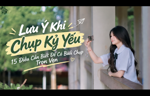 Lưu ý khi chụp kỷ yếu